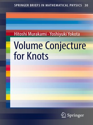 cover image of Volume Conjecture for Knots